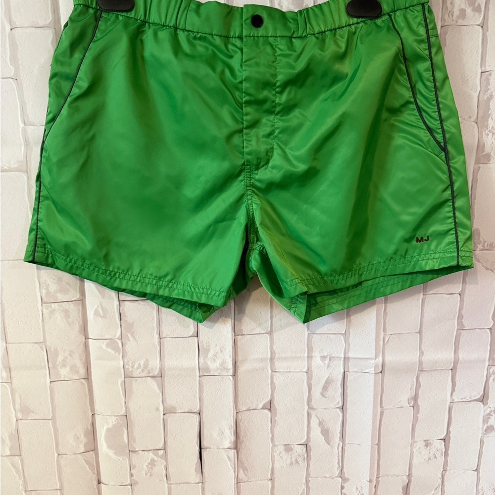 Marc Jacobs Green Swim Trunks Quick-Dry Comfort - Picture 5 of 8